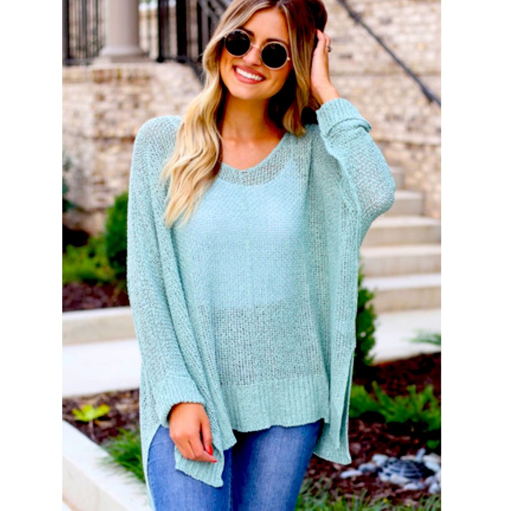Mint sweater